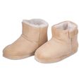 Pantufa-Infantil-Botinha-Creme-com-Forro-Sherpa-Europa-21-22