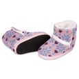 Pantufa-Infantil-Botinha-Rosa-Tricot-com-Forro-Sherpa-Europa-21-22