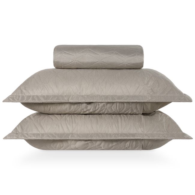 Colcha-King-Size-Hedrons-Century-Taupe-3-Pecas