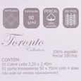 Cobreleito-Casal-Dupla-Face-200-Fios-3-Pecas-Toronto-Premium-Cinza