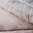 Edredom-Solteiro-Dupla-Face-Hedrons-Plush-Sherpa-Liso-Taupe