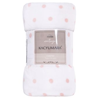 Cobertor-de-Microfibra-Casal-Kacyumara-Blanket-Vintage-300-g-m²-Off-Rosa