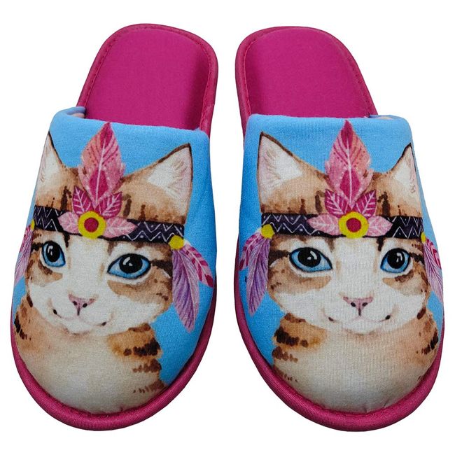 Pantufa-Chinelo-Gata-Europa-34-35
