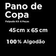 Kit-Pano-de-Prato-Felpudo-6-Pecas-Dohler-45x65cm-Coffee