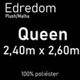 Edredom-Queen-Size-Plush-Sherpa-Hedrons-Liso-Mariner