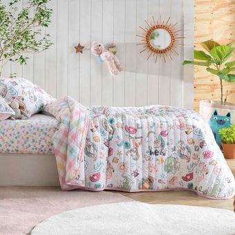 Edredom-Solteiro-Altenburg-Malha-Mundo-Kids-Pool-Party