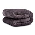 Edredom-Casal-Plush-Alto-Relevo-BBC-Textil-Chumbo