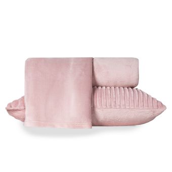 Jogo-de-Cama-Solteiro-Plush-3-Pecas-BBC-Textil-Rosa