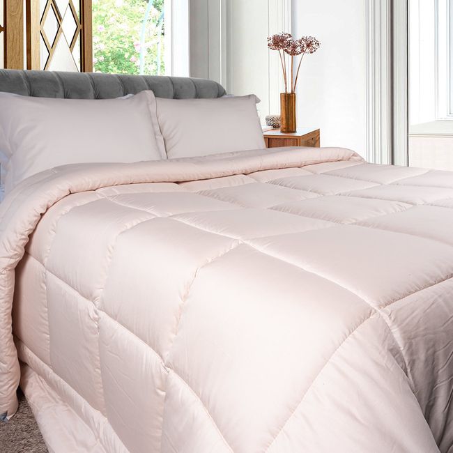 Edredom-Casal-Altenburg-200-Fios-Plumi-Rosa-Lille