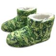 Pantufa-Infantil-Botinha-Verde-com-Forro-Sherpa-Europa-23-24