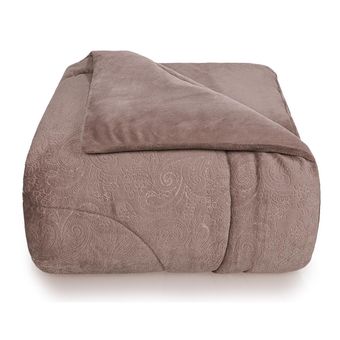 Edredom-King-Size-Plush-Euro-Trend-Europa-Napoli