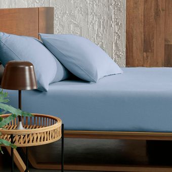Jogo-de-Cama-Solteiro-Altenburg-Malha-2-Pecas-Azul-Luxury