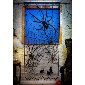 Painel-Halloween-Emaranhado-de-Teia-Preto-97x213cm