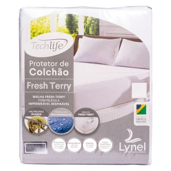 Protetor-de-Colchao-Impermeavel-Solteiro-Lynel-Malha-Fresh-Terry-Atoalhado-30cm