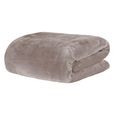 Cobertor-Casal-Kacyumara-Toque-de-Seda-180x220cm-Blanket-300-g-m²-Marrom