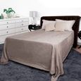 Cobertor-Casal-Kacyumara-Toque-de-Seda-180x220cm-Blanket-300-g-m²-Marrom