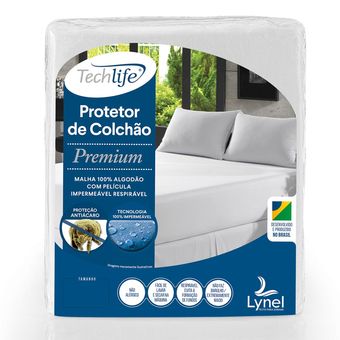 Protetor-de-Colchao-Impermeavel-Casal-TechLife-Premium-Algodao-Lynel