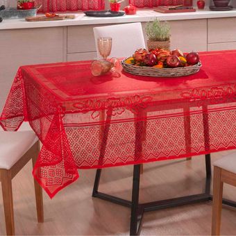 Toalha-de-Mesa-Retangular-6-Lugares-Renda-Color-Interlar-150x220cm-Vermelha
