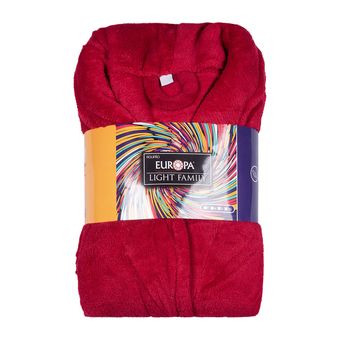 Roupao-Feminino-Tamanho-M-Europa-Light-Family-Vermelho