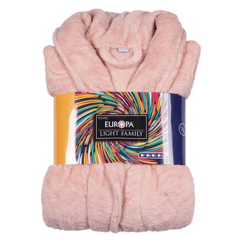 Roupao-Feminino-Tamanho-M-Europa-Light-Family-Salmao