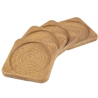 Porta-Copos-Kit-com-4-Pecas-Evo-Cerejeira