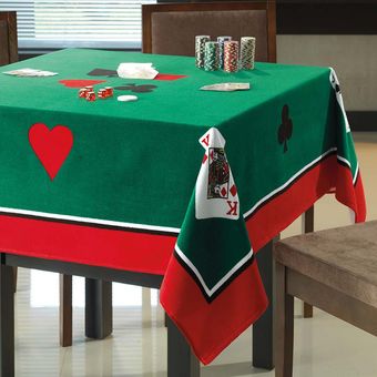 Toalha-de-Mesa-Aveludada-para-Carteado-Quadrada-4-Lugares-154x154cm-Verde