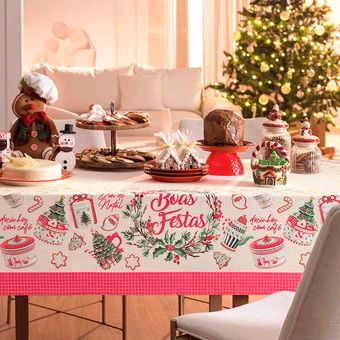 Toalha-de-Mesa-Quadrada-4-Lugares-Natal-Karsten-140x140cm-Enfeites-de-Natal