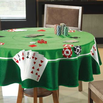 Toalha-de-Mesa-Redonda-para-Jogos-Aveludada-Dohler-160cm