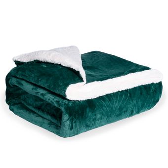 Cobertor-Casal-Plush-Sherpa-Bella-Enxovais-Dreams-Jade
