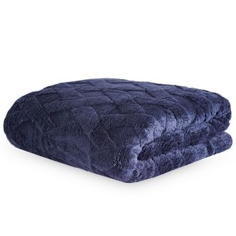 Cobertor-Casal-Corttex-Dexter-180x220cm-Azul