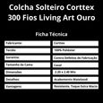 Colcha-Casal-300-Fios-Corttex-Ouro-3-Pecas-Cinza