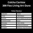 Colcha-Queen-Size-300-Fios-Corttex-Ouro-3-Pecas-Bege