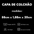 Capa-Colchao-Solteiro-com-Ziper-Algodao-88x188x20cm-Branca