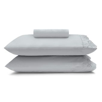 Jogo-de-Cama-King-Size-Buettner-Sonata-Renda-Janer-3-Pecas-Cinza