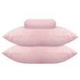 Jogo-de-Lencol-e-Fronha-em-Plush-Queen-Hedrons-Inove-Rosa-Tule