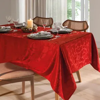 Toalha-de-Mesa-Quadrada-4-Lugares-Dohler-Requinte-140x140cm-TJ-6205-Vermelha