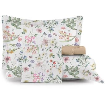 Jogo-de-Cama-Queen-Size-Altenburg-4-Pecas-Toque-Acetinado-Flores-do-Campo
