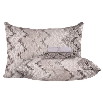 Jogo-de-Cama-Queen-Size-150-Fios-Corttex-4-Pecas-Attuale-Marrom