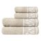 Jogo-de-Toalhas-de-Banho-4-Pecas-Maya-Corttex-450-g-m²-Bege