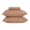 Jogo-de-Cama-Queen-Size-Karsten-160-Fios-3-Pecas-Noah-Marrom-Branco