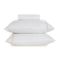 Jogo-de-Cama-King-Size-Karsten-160-Fios-3-Pecas-Noah-Branco-Rosa