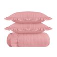 Colcha-Casal-200-Fios-Corttex-Celine-3-Pecas-Rosa