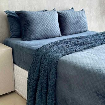 Jogo-de-Cama-Queen-Size-Bella-Enxovais-4-Pecas-Plush-Bella-Dreams-Kaliu