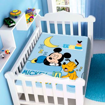 Cobertor-para-Bebe-Raschel-Plus-90x110cm-Disney-Mickey-Sonhando