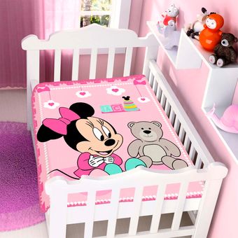 Cobertor-para-Bebe-Raschel-Plus-90x110cm-Disney-Minnie-Surpresa