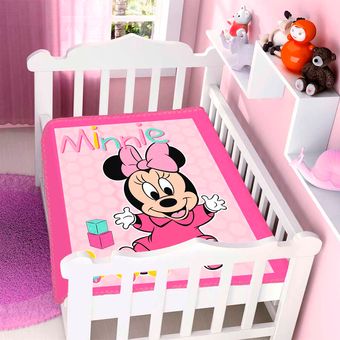 Cobertor-para-Bebe-Raschel-Plus-90x110cm-Disney-Minnie-Patinhos