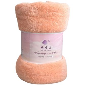 Manta-de-Plush-Casal-Bella-Enxovais-180x220cm-DuoPlush-Pessego