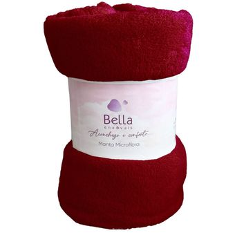 Manta-de-Plush-Casal-Bella-Enxovais-180x220cm-DuoPlush-Vermelho