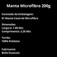 Manta-de-Plush-Casal-Bella-Enxovais-180x220cm-DuoPlush-Grafite