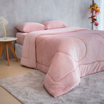 Edredom-Queen-Size-Bella-Enxovais-Plush-Splendore-Rose